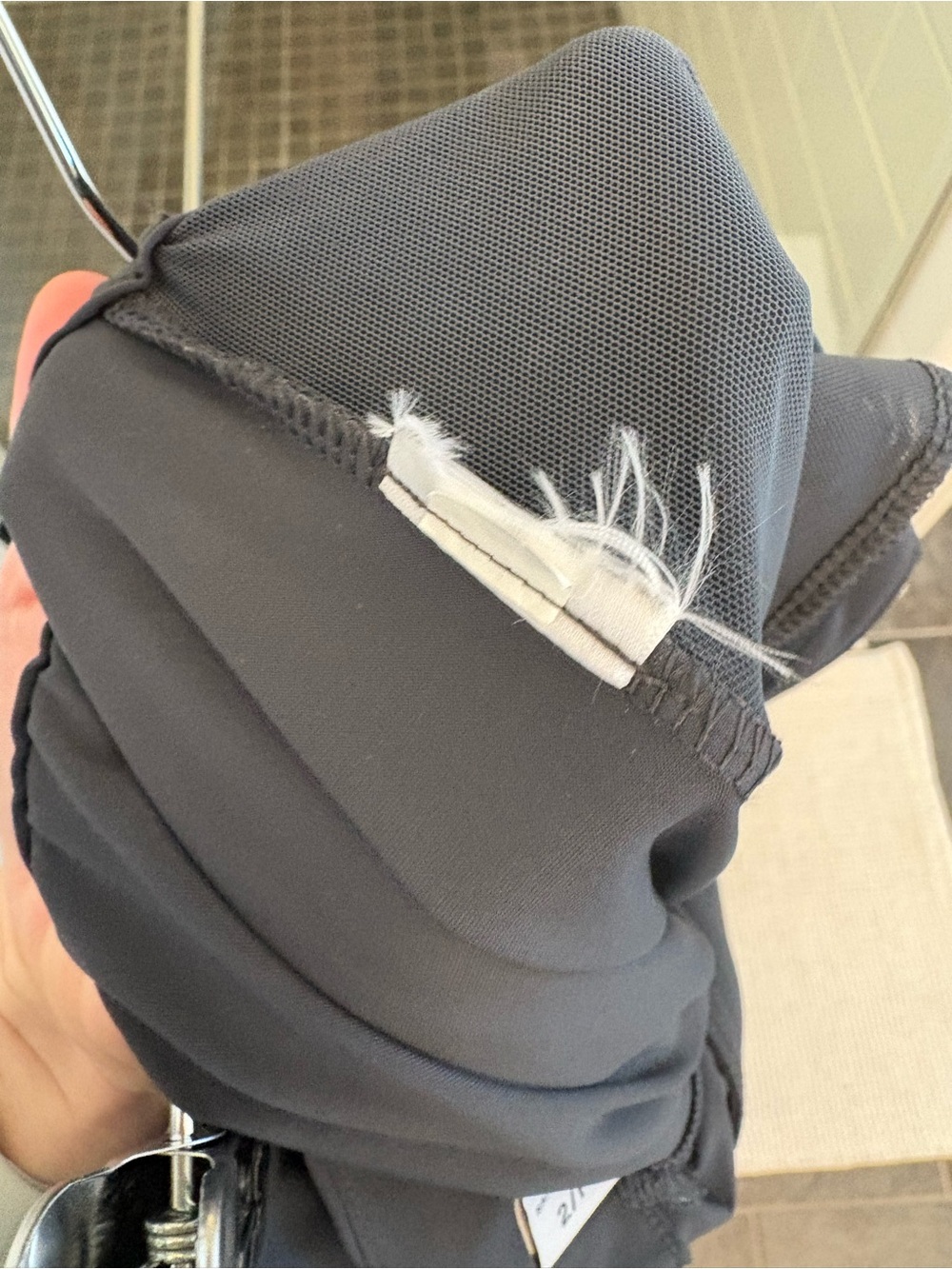 Athleta Pinnacle High Rise Trouser - Charcoal Gray - Picture 6 of 9